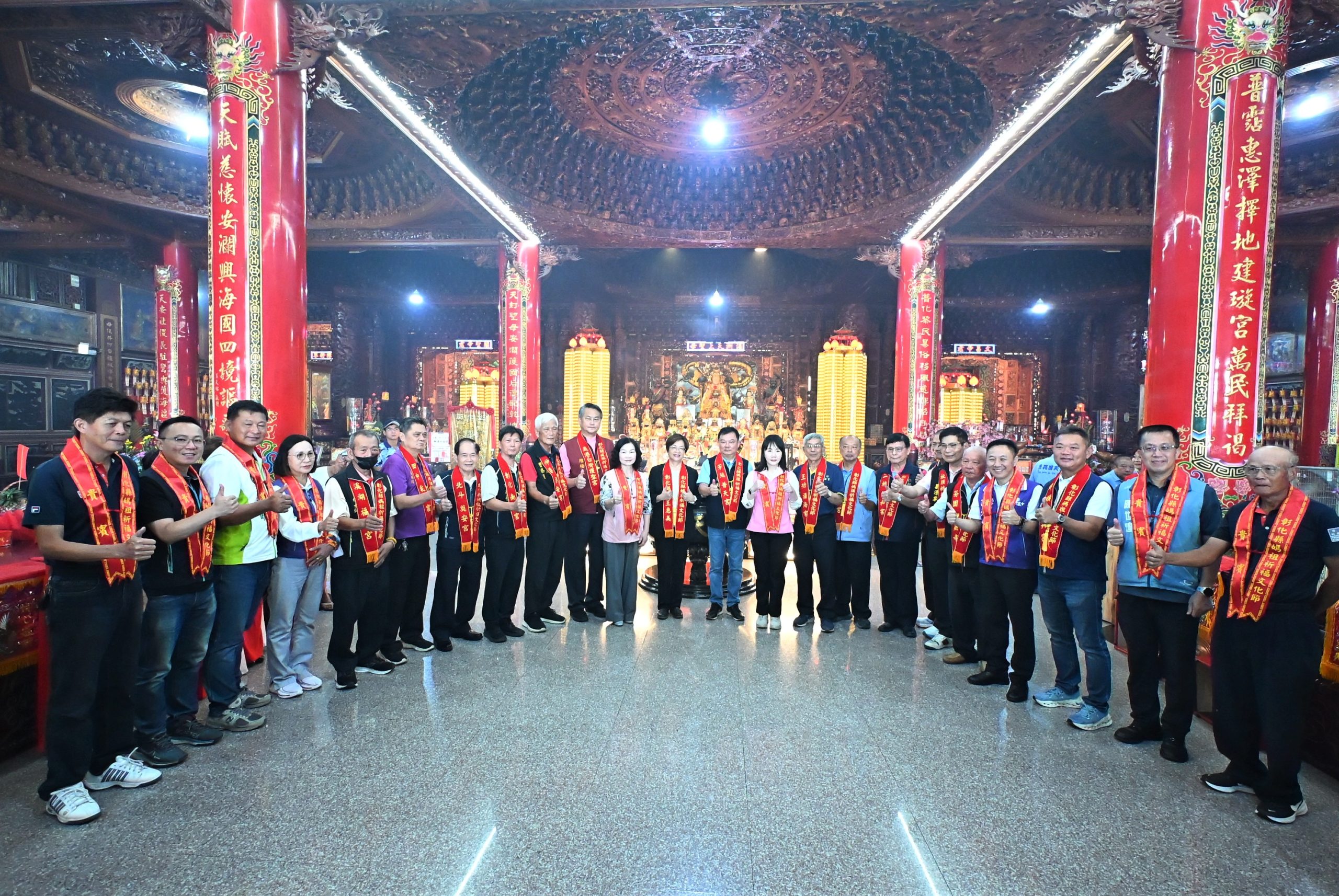 13尊媽祖齊聚芳苑普天宮　彰化縣媽祖祈福文化節登場