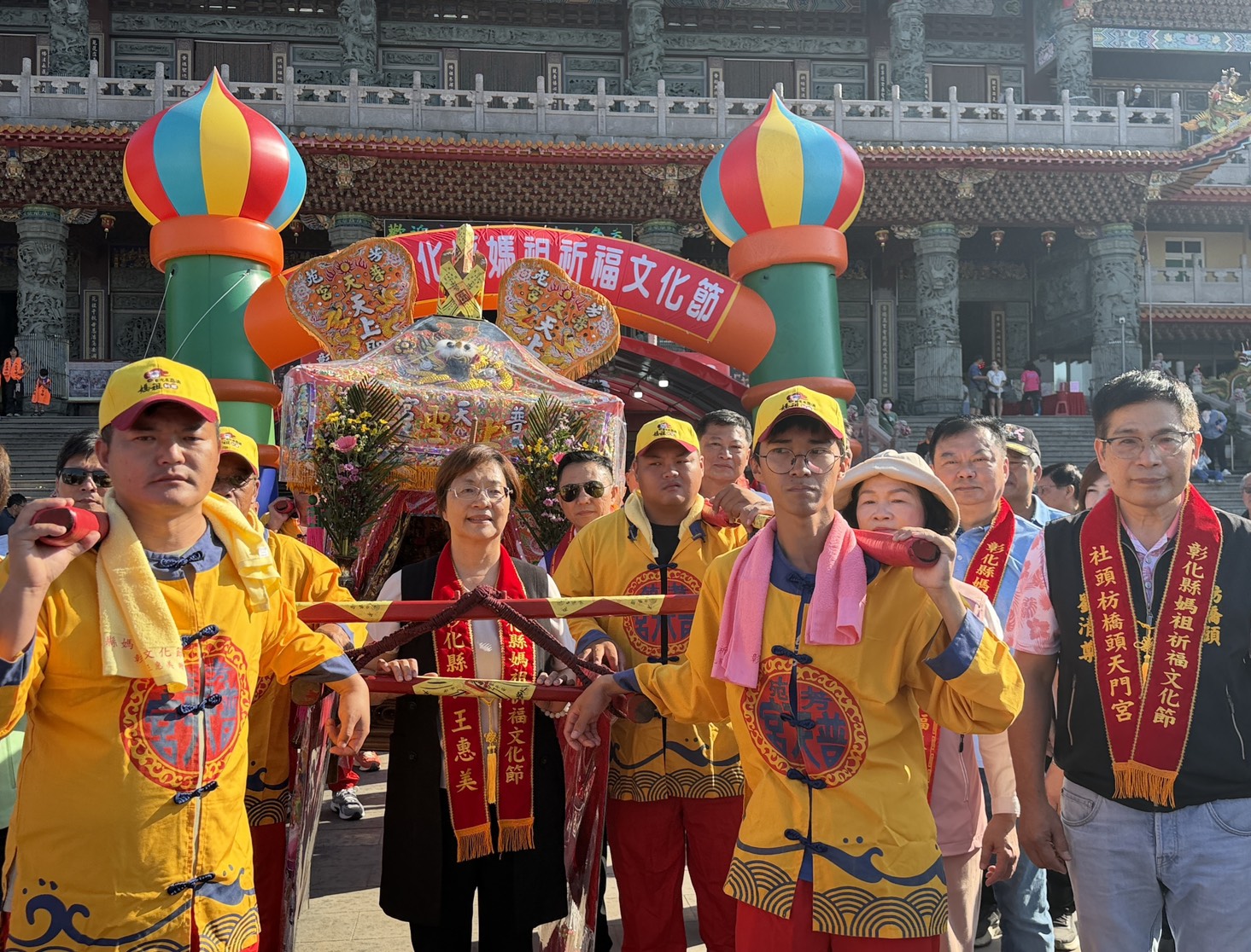 「2026彰化縣媽祖祈福文化節」國慶日盛大起駕　13間宮廟媽祖聯合遶境　熱鬧滾滾