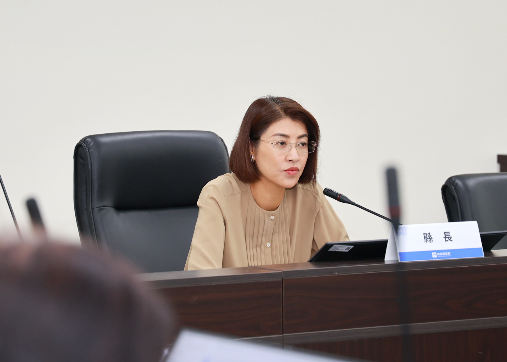 投縣府召開縣務會議　許縣長呼籲民眾踴躍接種疫苗