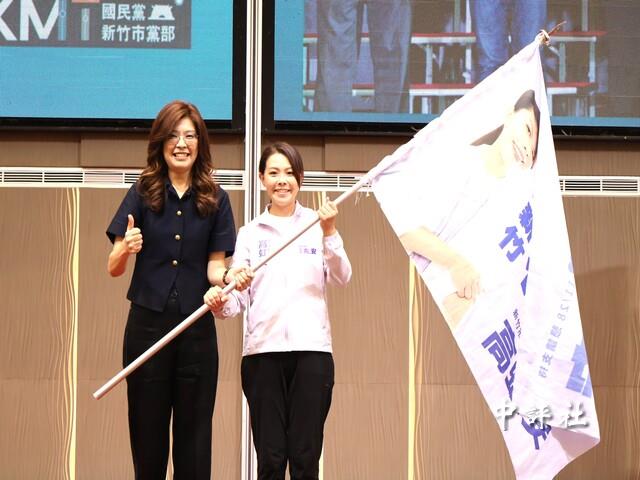 連2天到新竹輔選　鄭麗文：全力支持高虹安