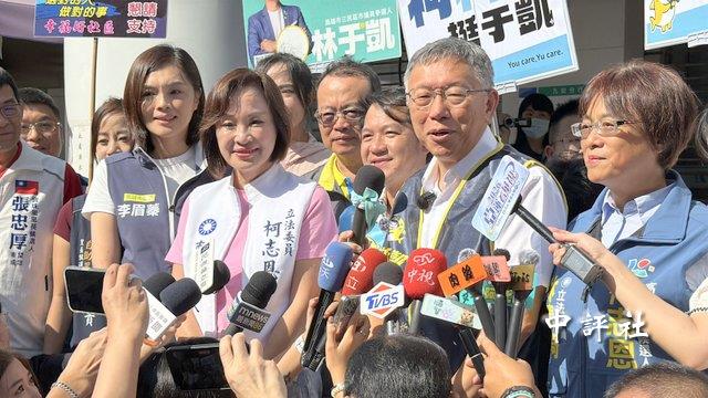高雄選戰太悶　柯文哲稱可找黃國昌當總幹事