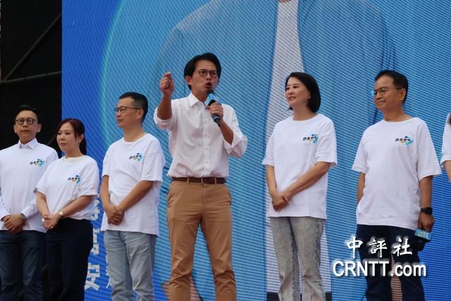 蔣萬安競總成立　黃國昌：把民主還給台灣
