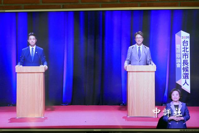 激烈交鋒!蔣萬安首輪強攻沈伯洋政策空泛 激烈交鋒!蔣萬安首輪強攻沈伯洋政策空泛