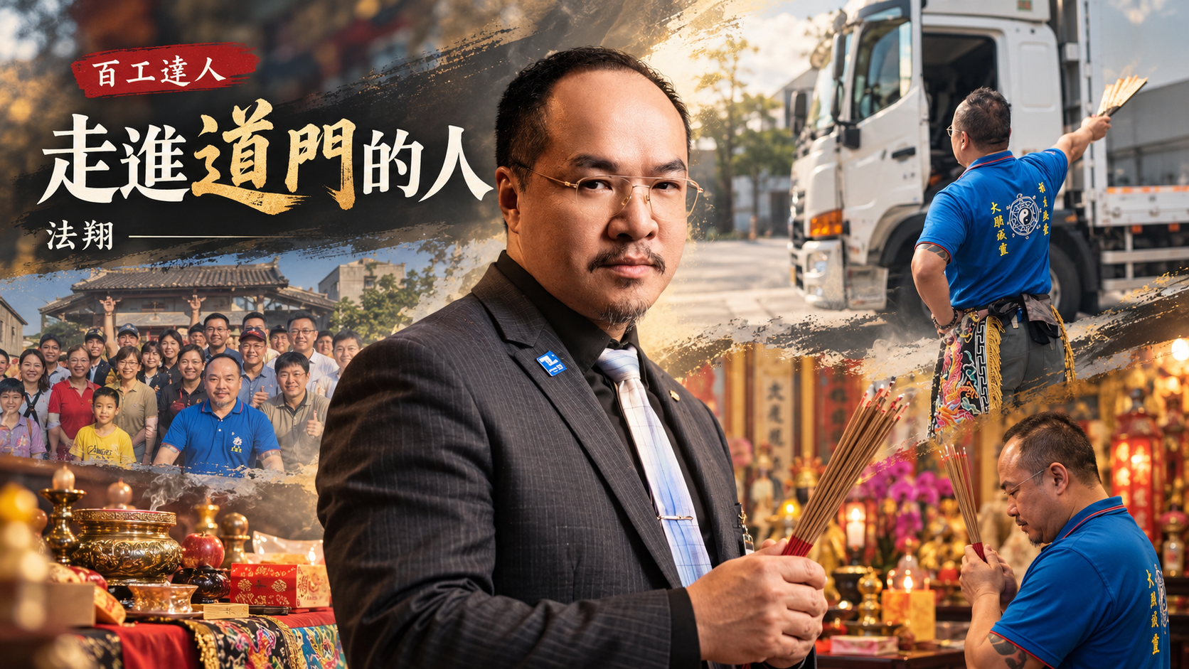 【百工達人】存在多年卻難以被定義的行業　法翔老師的通靈濟世之路