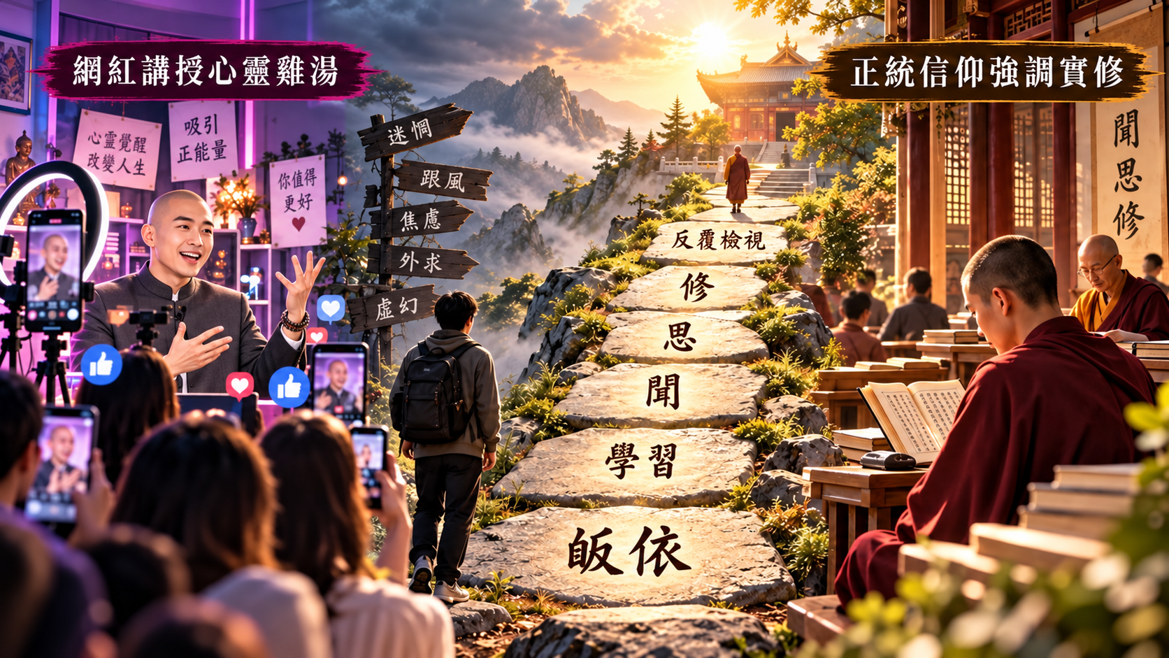 學佛是在找解藥？還是尋找解方？ 心靈雞湯與正確信仰的距離