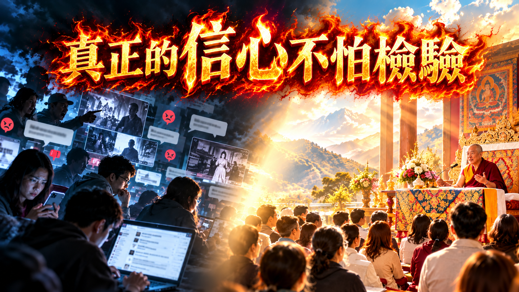 面對AI世代，真正的信心不怕檢驗！42任薩迦法王談信仰的邊界