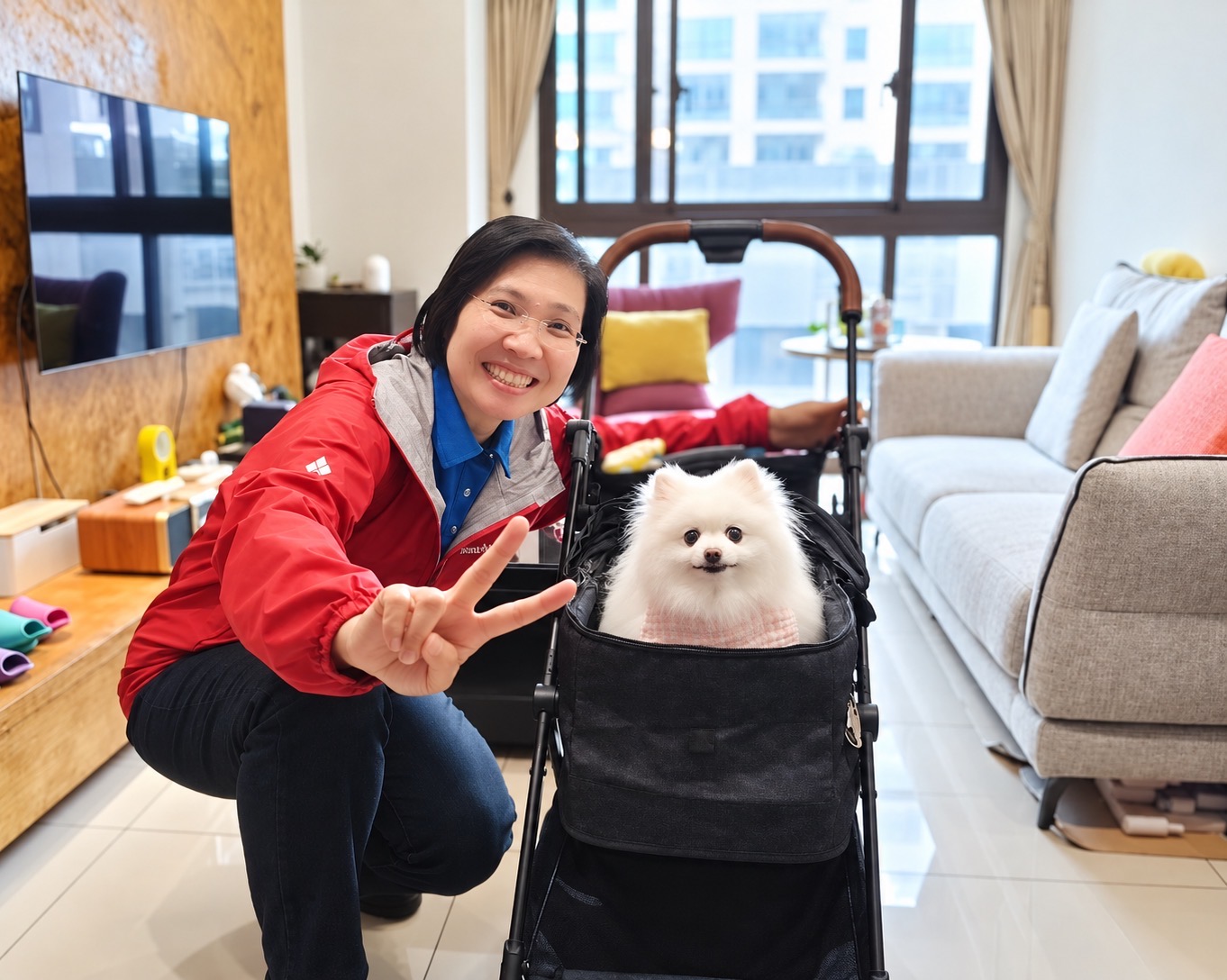 徐欣瑩提寵物友善城市四大政見　犬貓絕育補助最高增至2500元