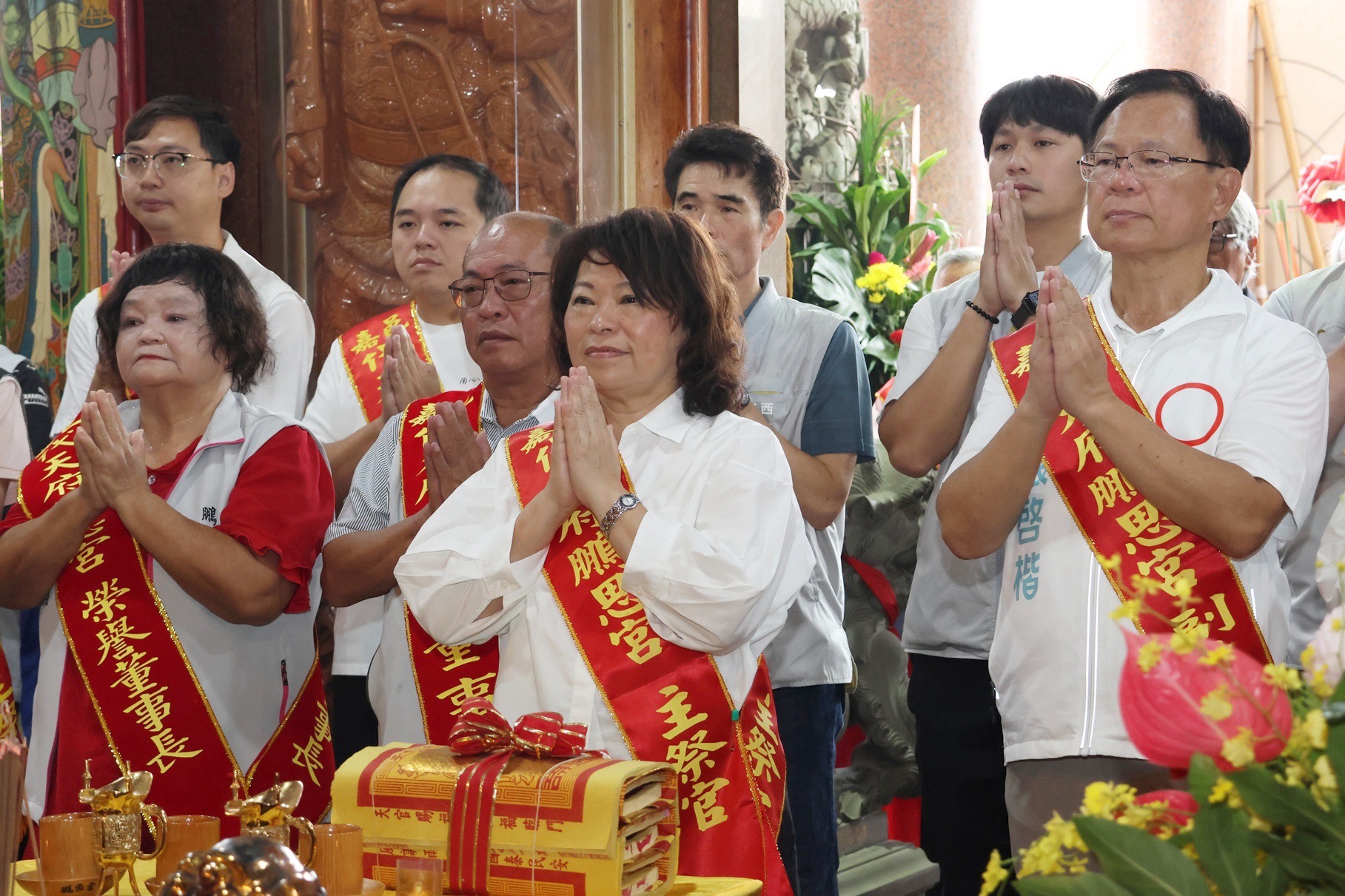 吳府千歲聖誕千秋　黃敏惠赴福安舘與鵬思宮參香祝壽