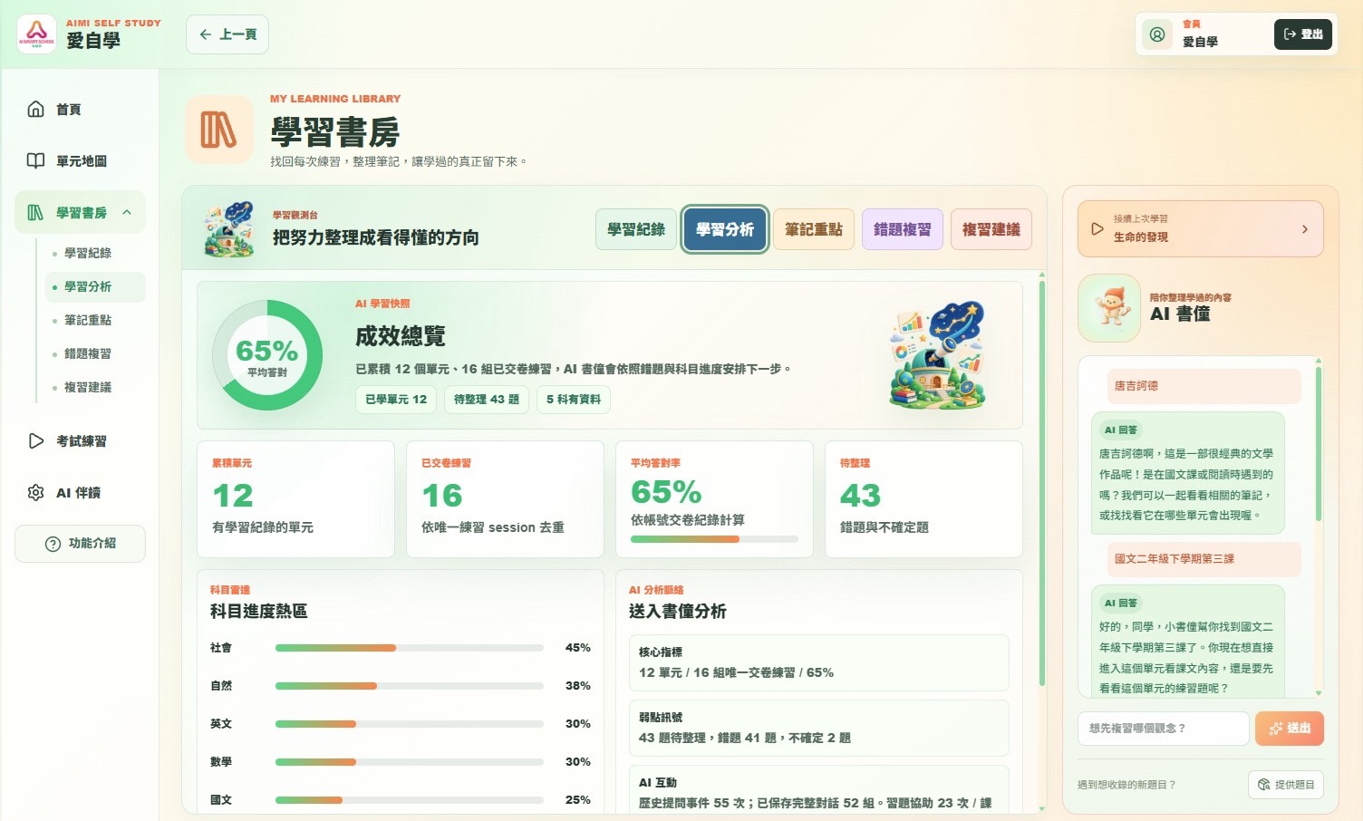 萬里遊科技布局AI教育生態系 推出國中全科AI學習系統 打造更親近家庭的智慧學習新模式