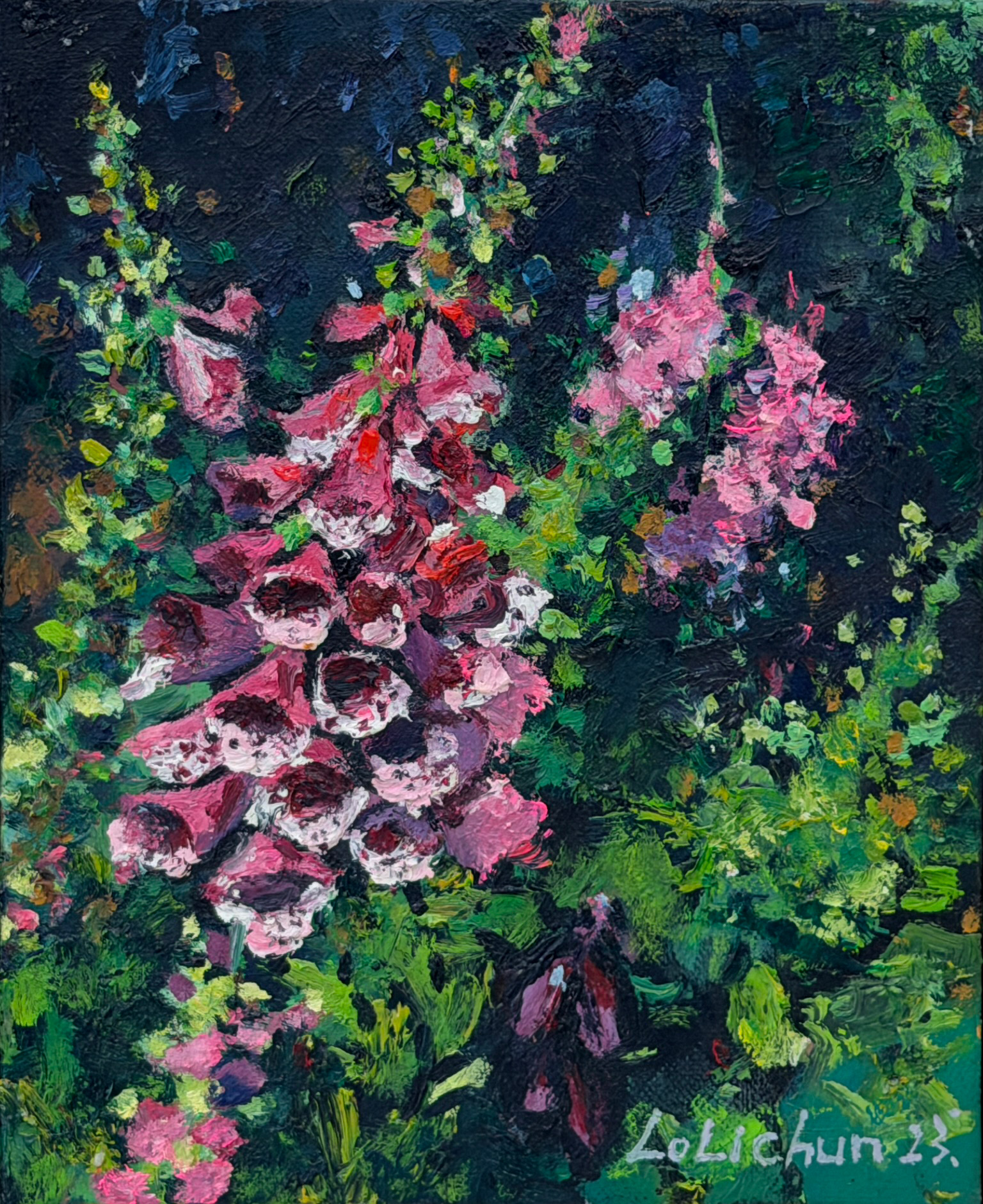 繁花盛開-羅立君油畫個展