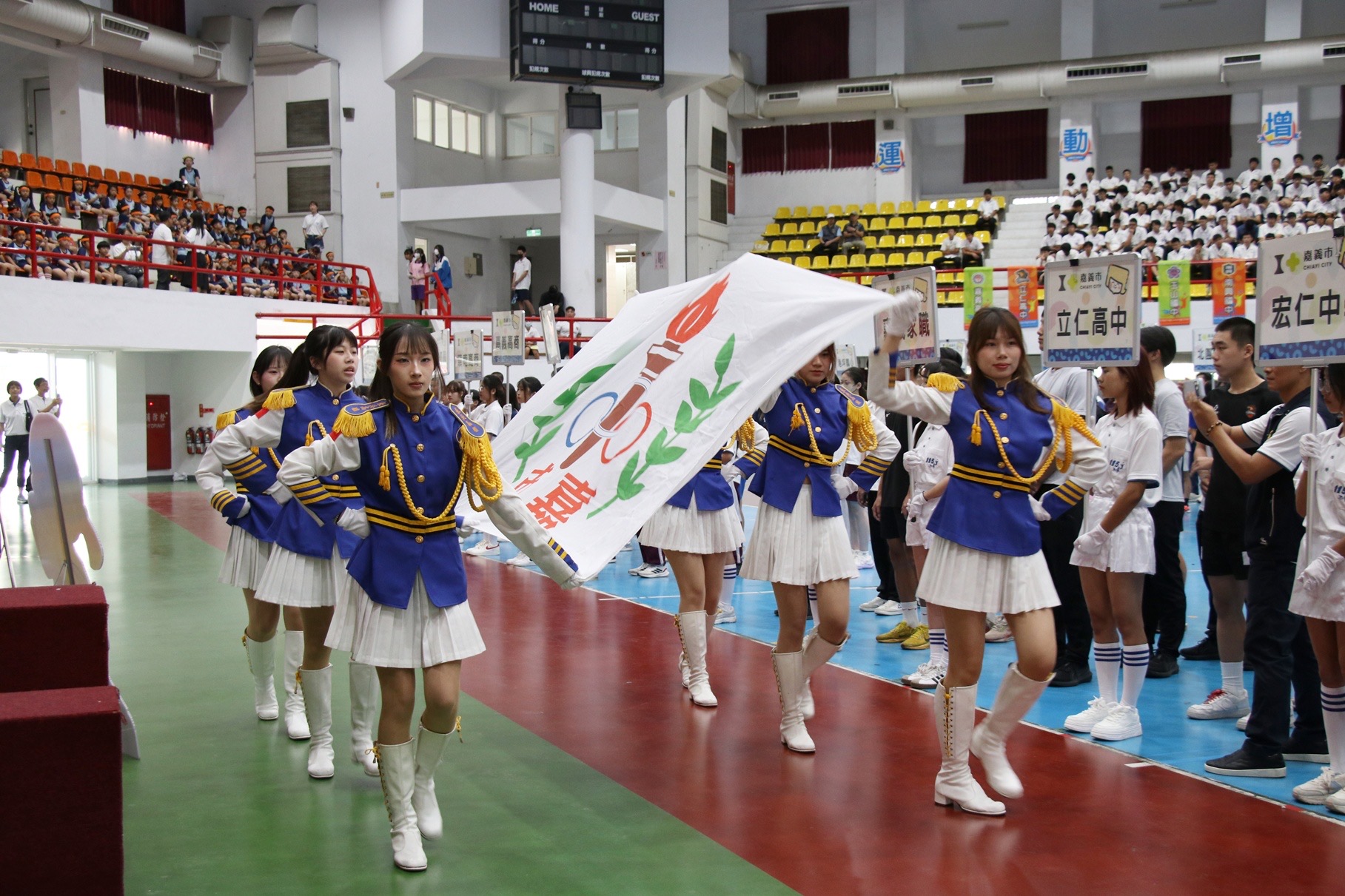嘉市中小學聯運盛大開幕　市府優化運動場館奠基體育基石