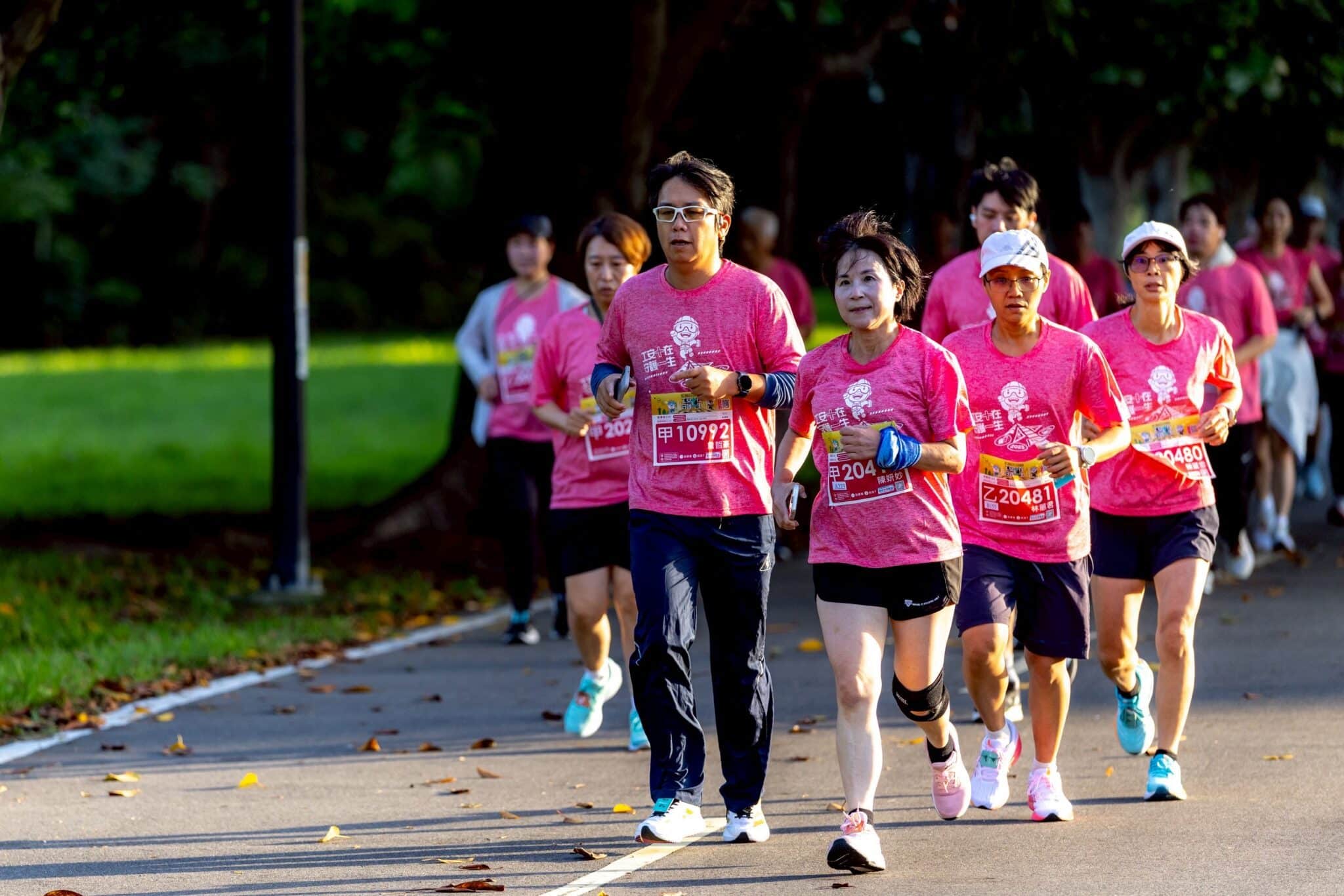 新北第11屆工安盃路跑今晨登場　大小市民3000多人參與 　共同追求健康樂活