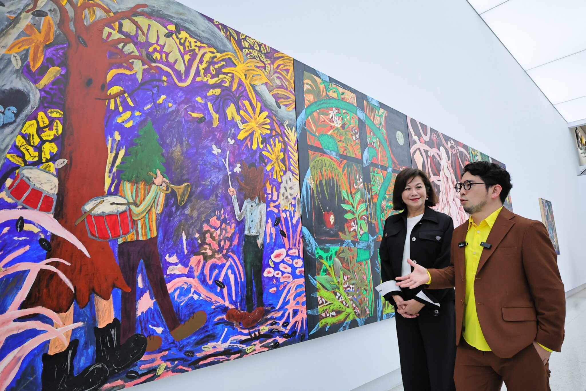 基隆美術館攜手日本藝術家平子雄一　打造沉浸式奇幻風景展　探索城市與自然的詩意共生