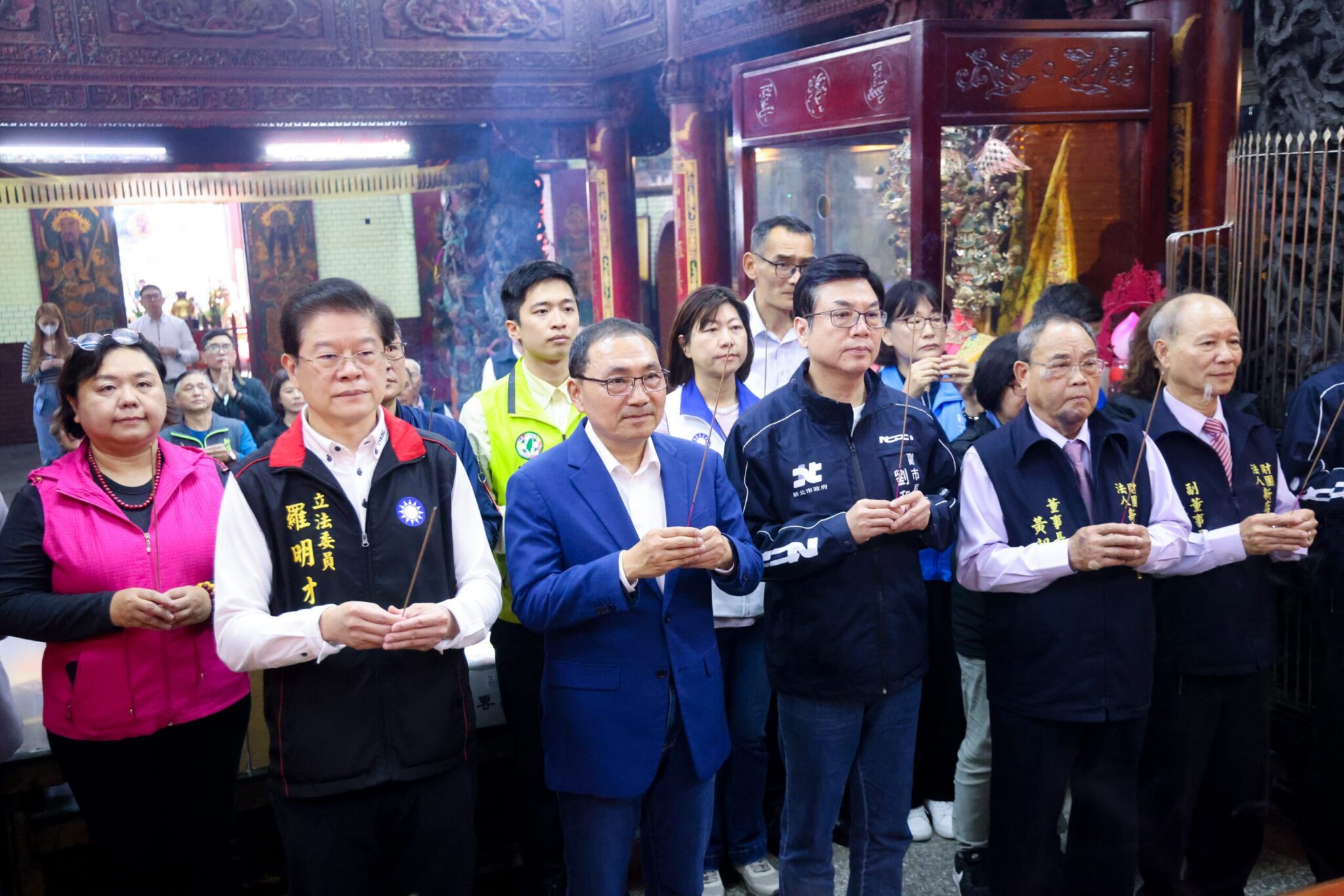 新店太平宮建廟220年 捐贈累計破億造福人群 侯友宜參拜祝壽 新店太平宮建廟220年 捐贈累計破億造福人群 侯友宜參拜祝壽