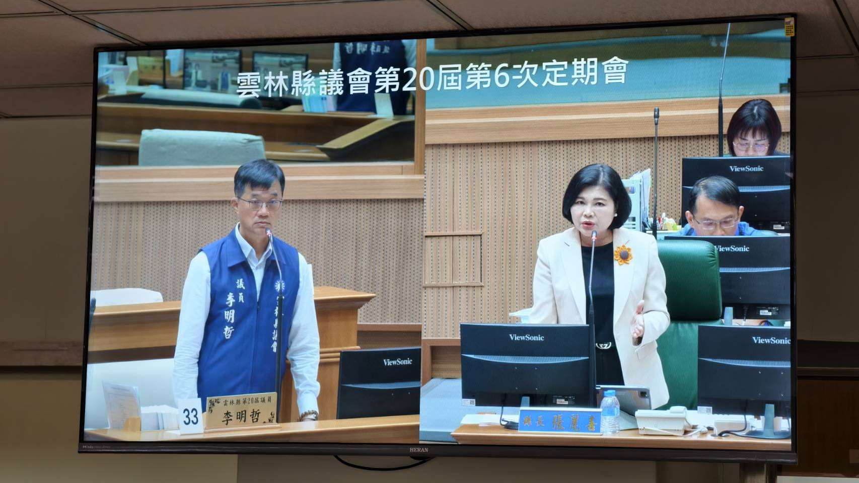 守護雲林鄉親用水安全　張麗善堅決反對在湖山水庫裝設太陽能光電設施