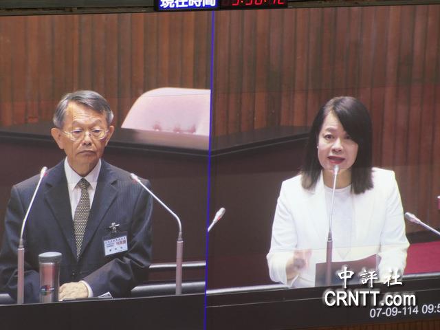 藍委追問　司法院長被提名人蔡秋明表態不支持廢死