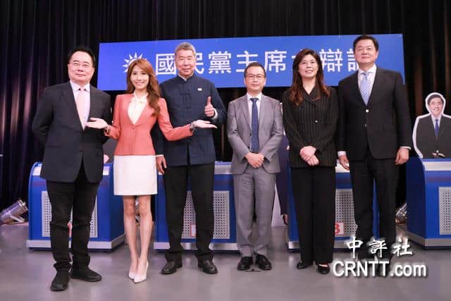國民黨主席選舉辯論　羅智強、張亞中、鄭麗文先禮後兵