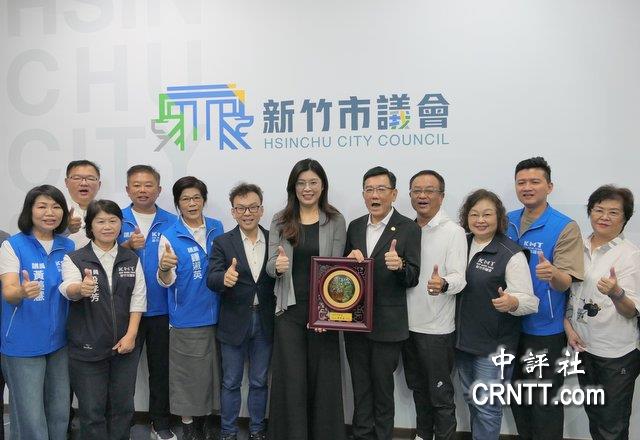 鄭麗文拜會竹竹苗議長　布局地方黨部主委