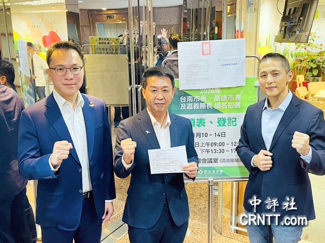 許智傑登記高雄市長初選：我是最大公約數