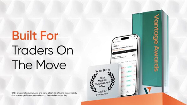 Vantage在UF Awards APAC 2025評選中榮獲「亞太區最佳移動交易應用程式」獎