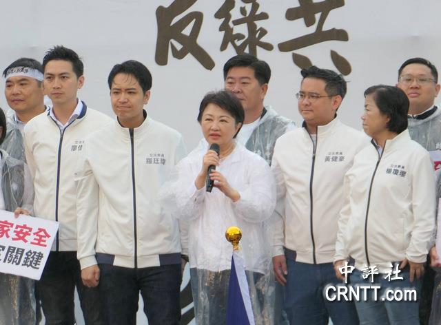 盧秀燕率台中隊上台　拜託賴清德拼經濟　不要再搞政治