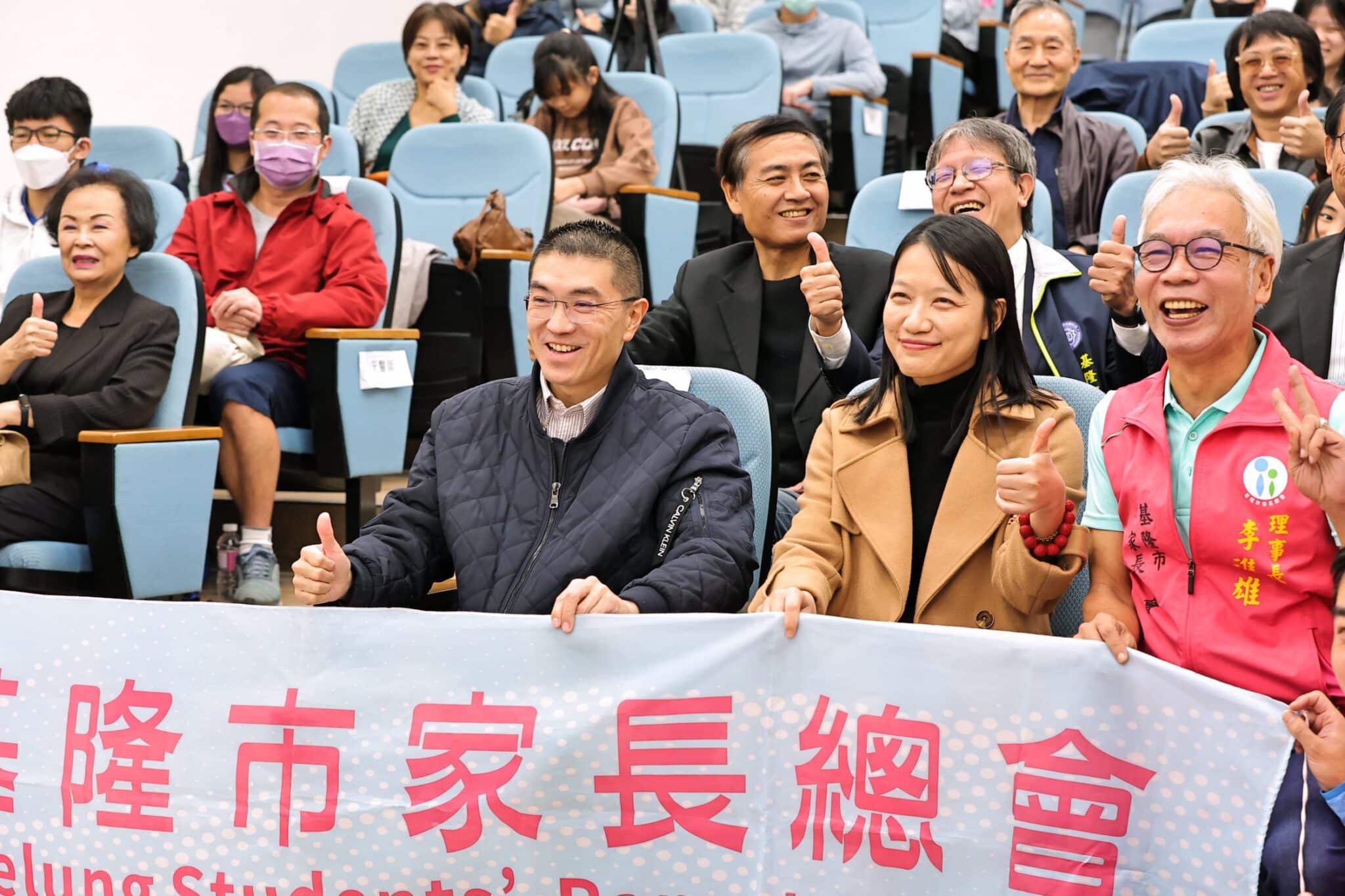 基隆市五師職涯講座登場　謝國樑勉勵孩子勇敢探索未來方向