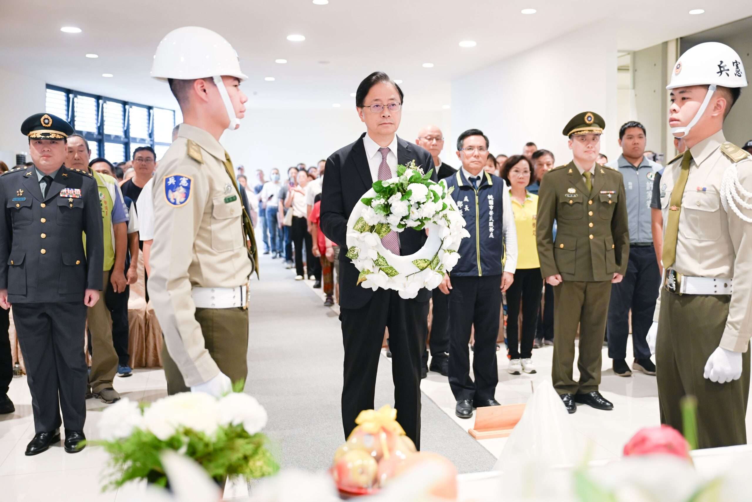 桃園軍人忠靈祠舉辦秋祭 張善政：勿忘先烈付出