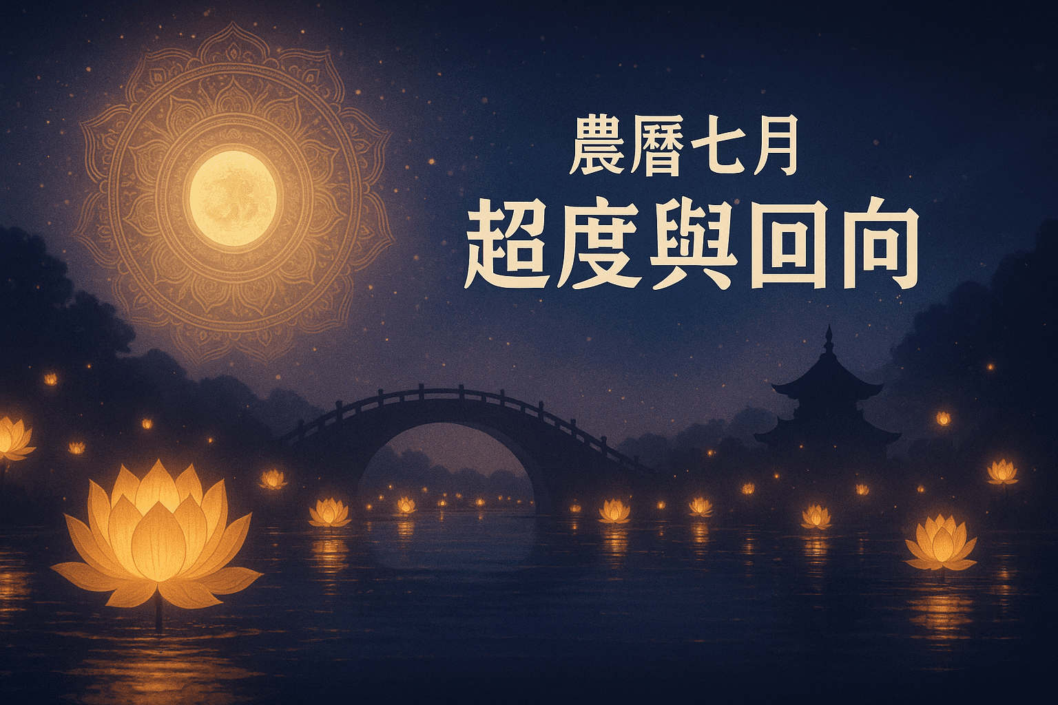 農曆七月鬼門開｜中元普渡怎麼超度最有力？祖先在哪裡，普渡法會有用嗎？