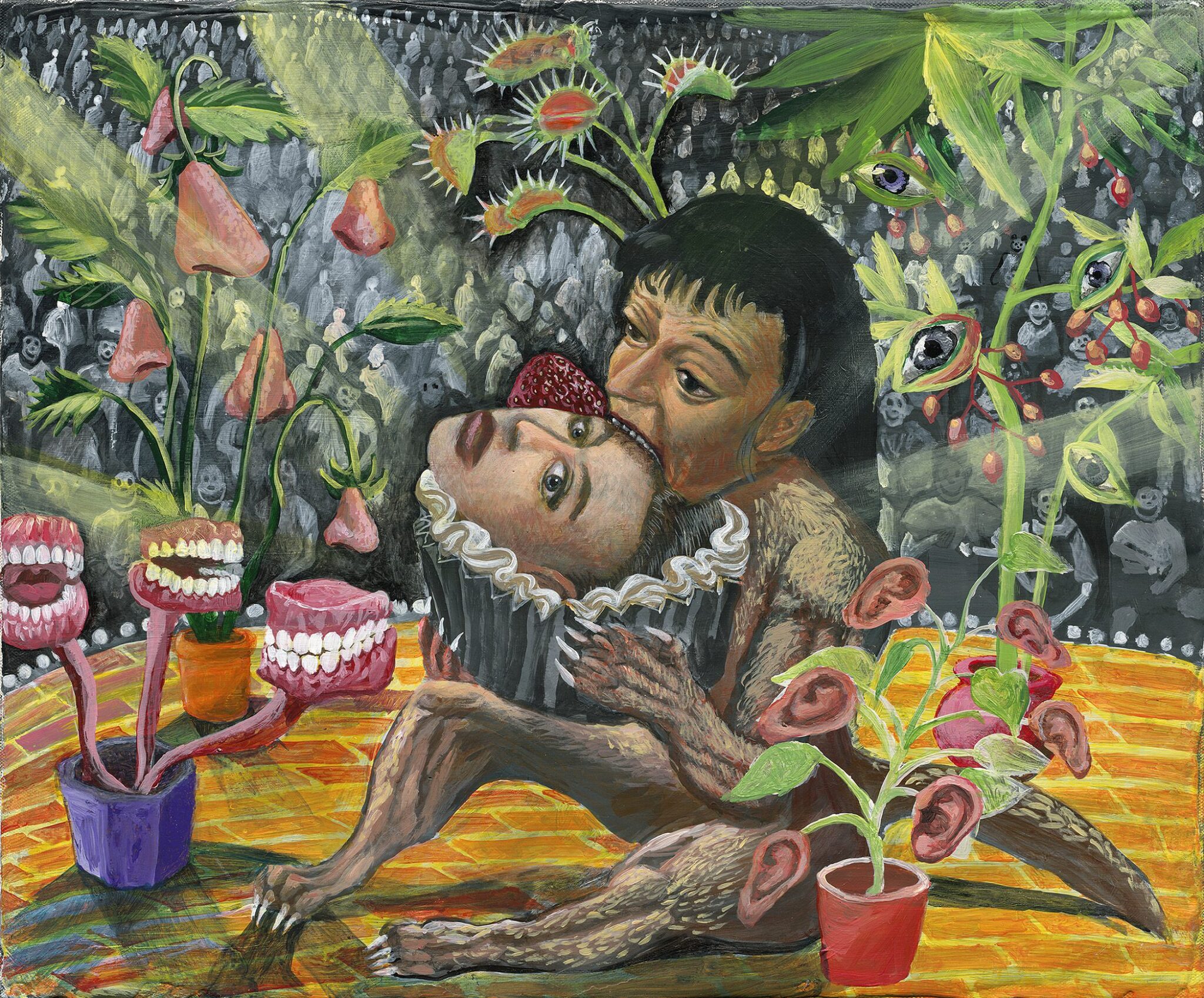 17歲藝術新星 Odelia Hsu 許鈞琋《Unframed》個展　以夢與現實的筆觸展開青春思辨 突破框架的天賦創作　以畫筆描繪自我與時代的對話