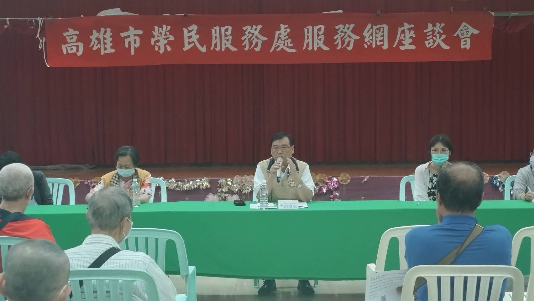 高雄市榮民服務處辦理　分區座談廣納建言