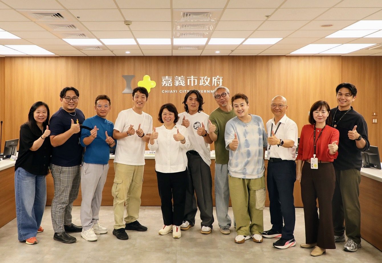 韓TV朝鮮電視台訪嘉市　洽談實境節目合作