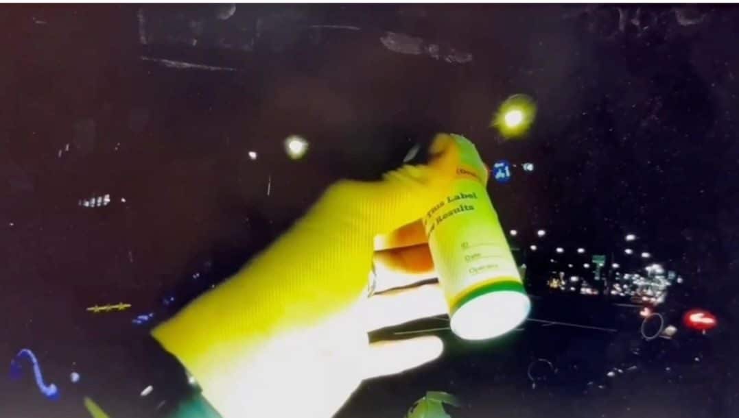 嘉義市查獲第一起以毒篩試劑測出毒駕