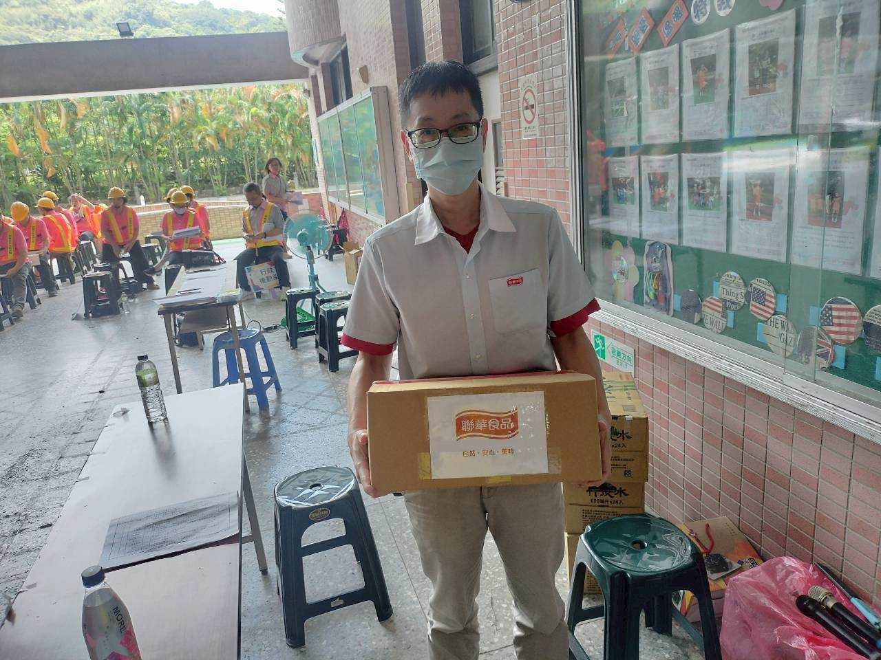 武崙韌性社區演練展現民力　武崙國小、聯華食品、慈濟志工相挺