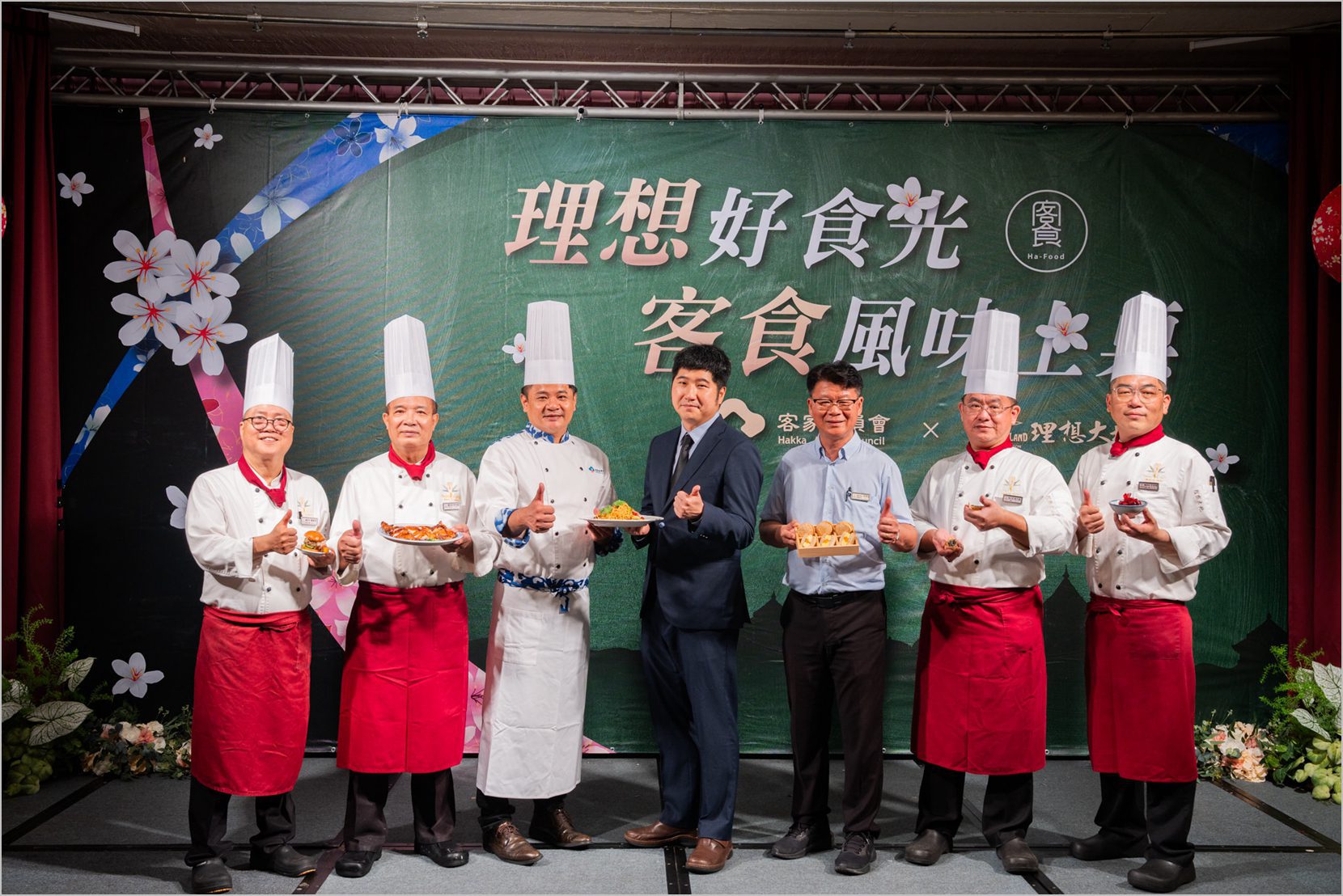 主廚團創意展現　美味客食上桌