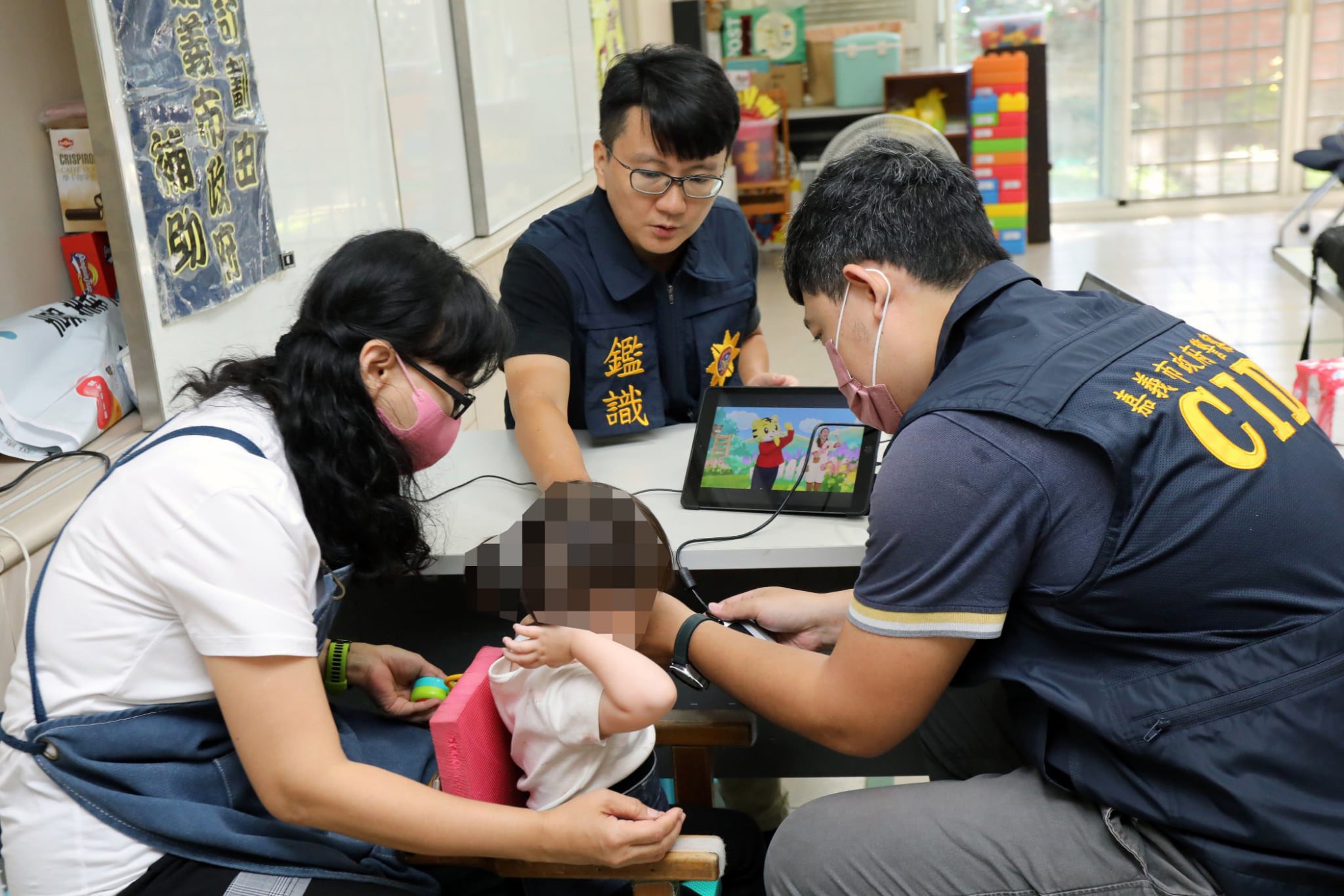 用指紋為孩子加一道安全鎖　嘉市持續推動早療建檔