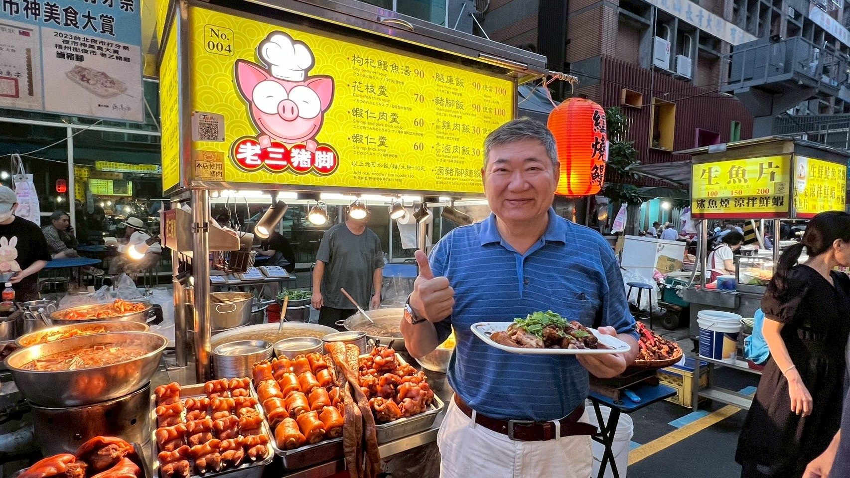 義警夜訪萬華五大夜市　品味老臺北風情與經典小吃