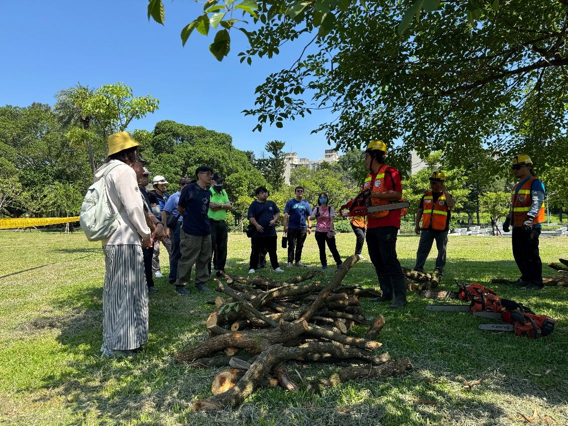 北市公園處開辦鏈鋸訓練　培訓防汛救災尖兵