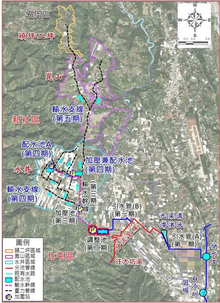 白冷圳擴大灌溉再推進　中市水利局召開工程第四、五期地方說明會