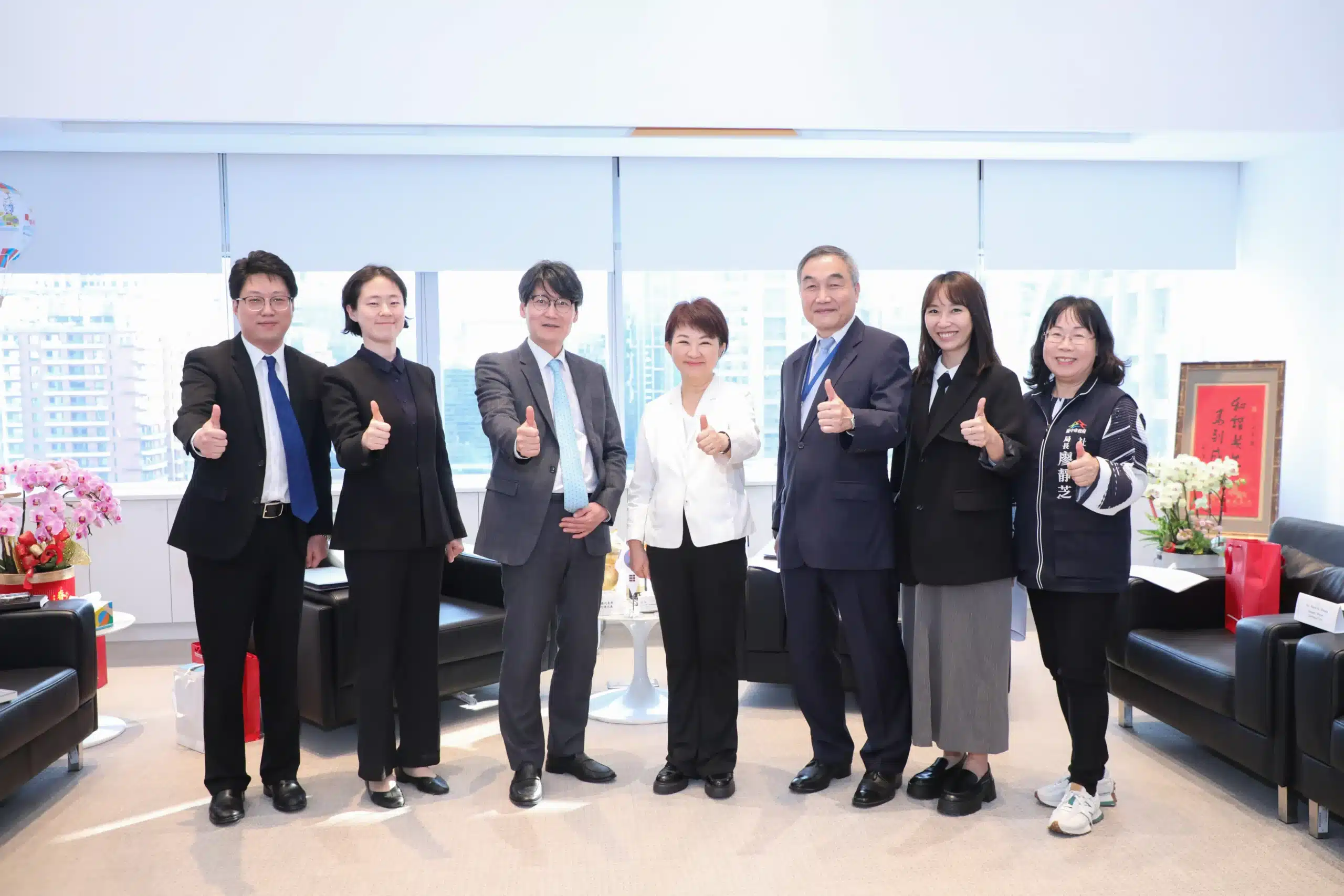 中市府深化台韓交流　盧市長會晤韓國代表促經貿文化合作
