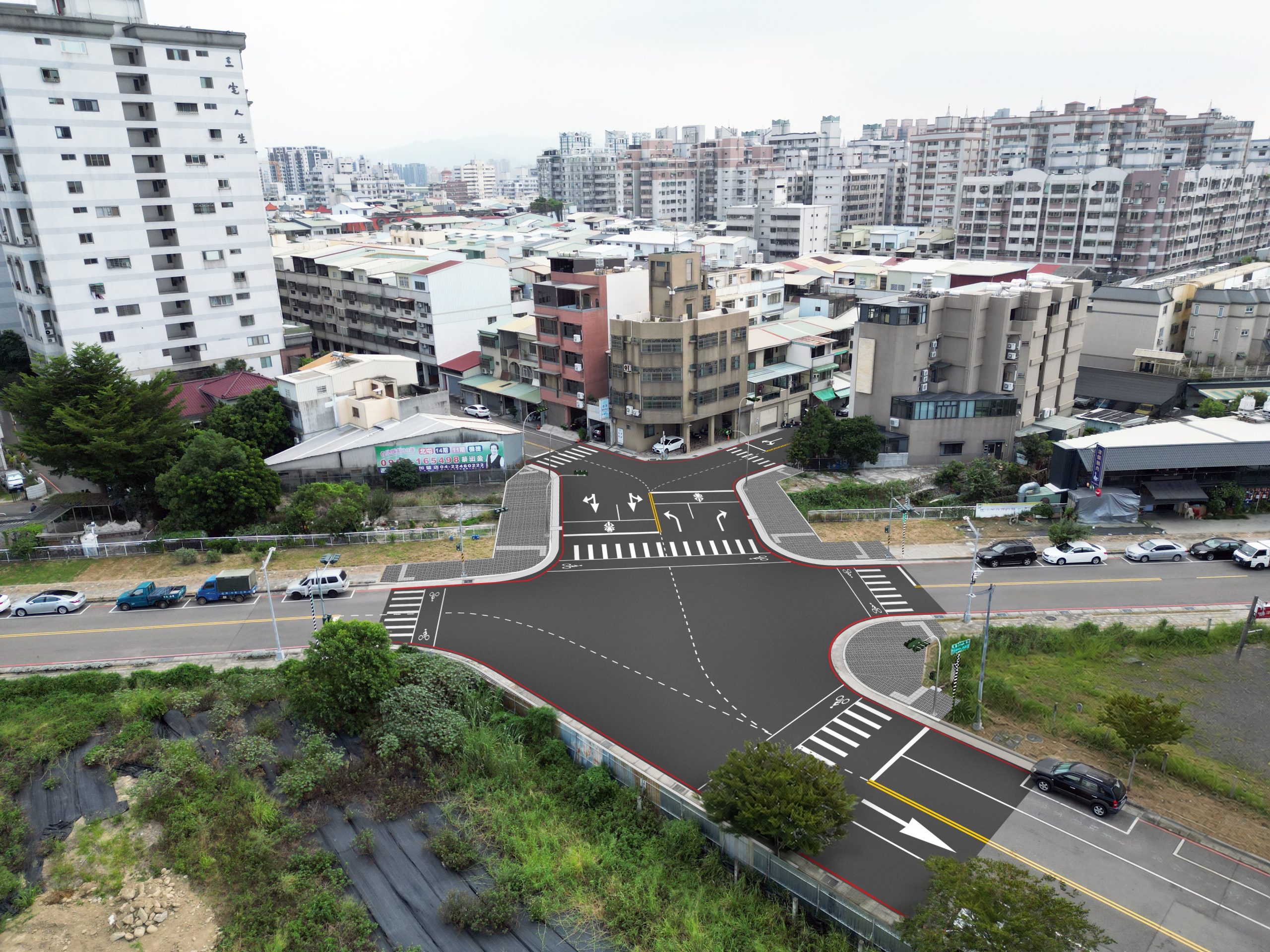 北屯路網再補一塊拼圖！　中市建設局投入1.07億元打通崇德九路與松山街交通瓶頸
