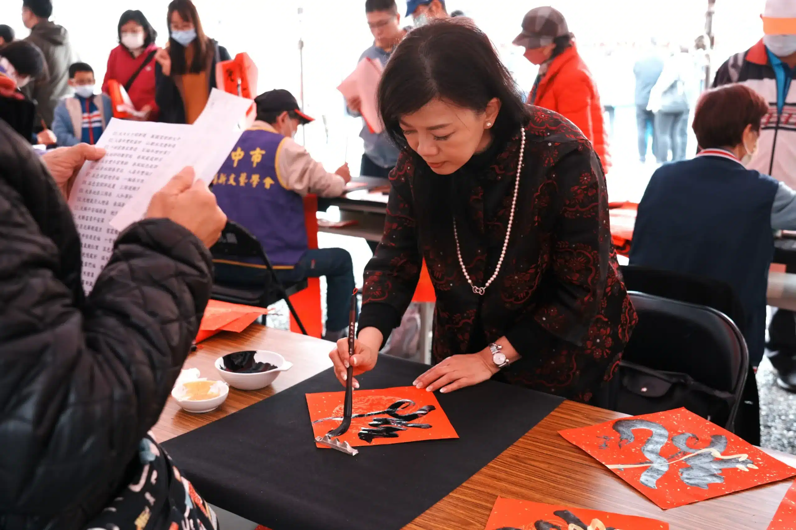 免費索取春聯年畫　台中孔廟駿馬呈祥迎春揮毫1/31登場