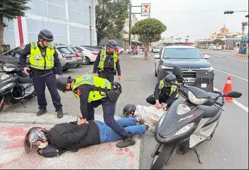 防搶、快打及攔截圍捕逼真上場　嘉警演練來真的！