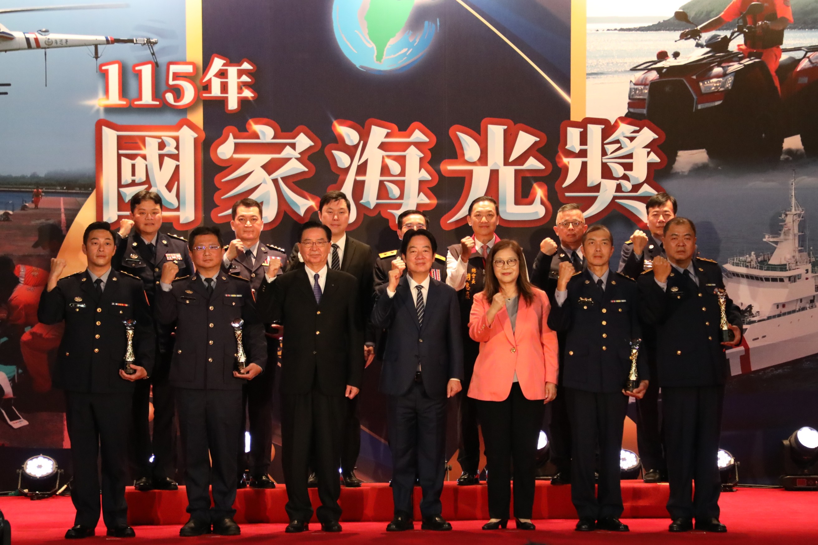 守護國門與生命 國家海光獎表揚海巡英雄