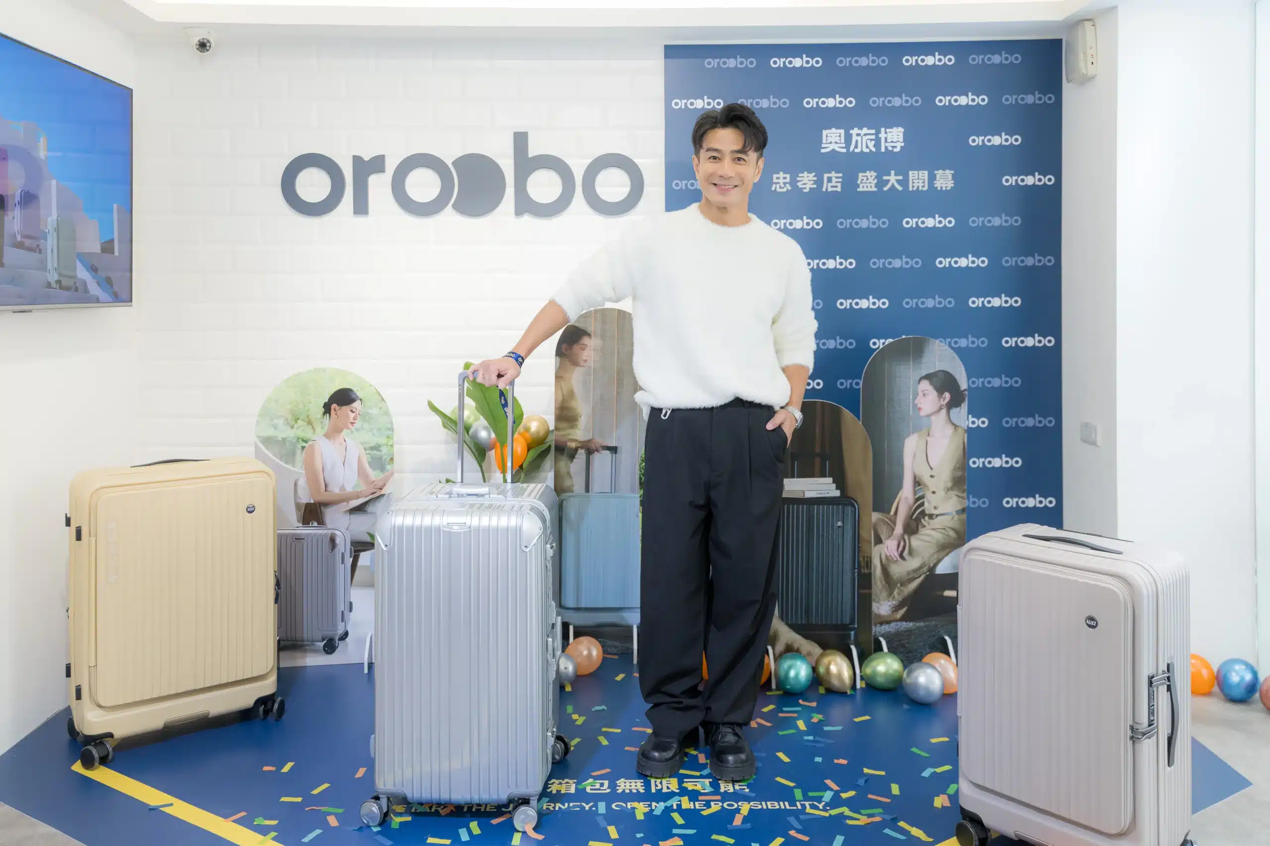 拉著行李箱上伸展台　郭彥均實測行走時尚新日常