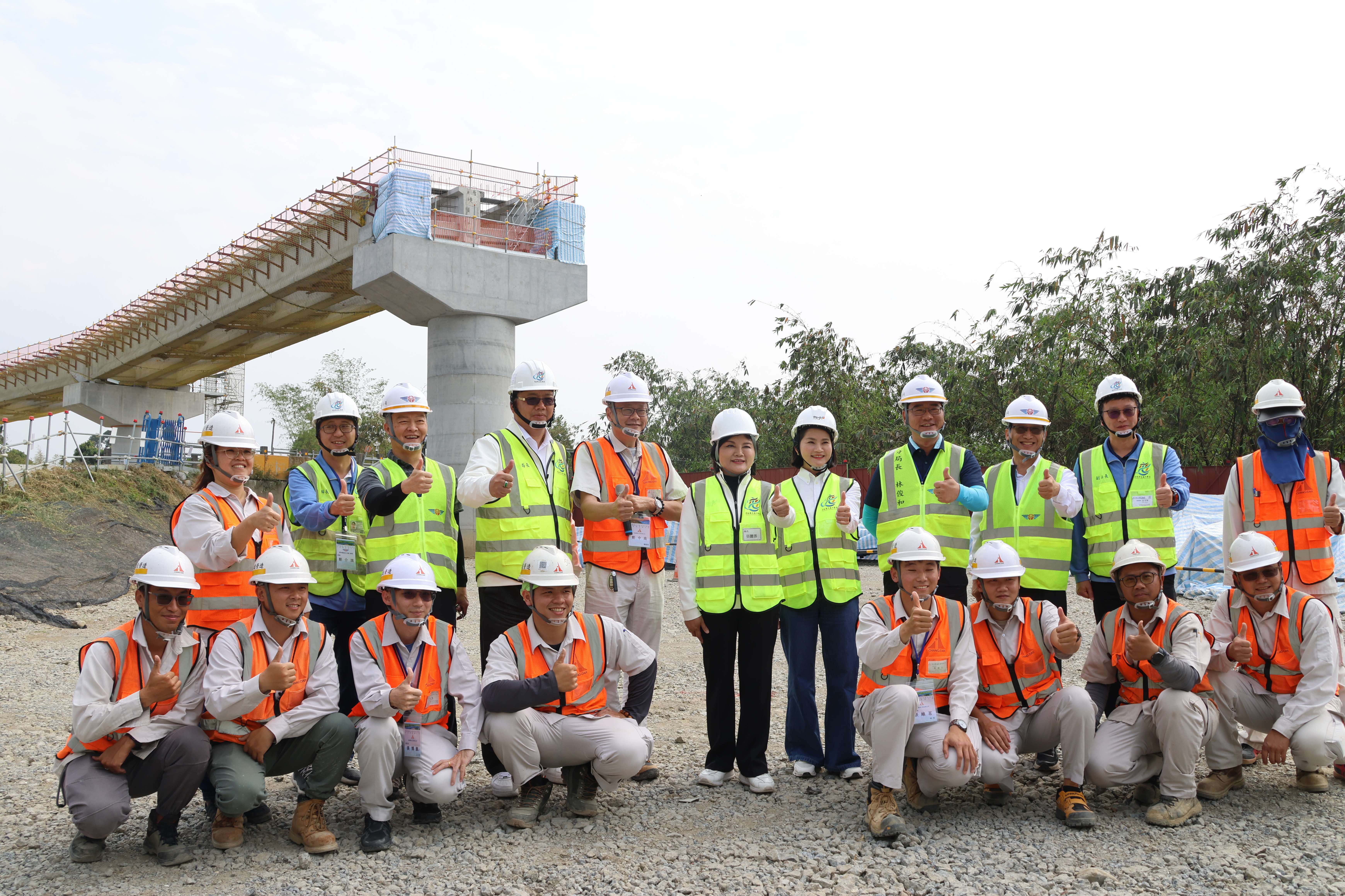 健全交通網絡　張麗善縣長關心國道3號古坑側車道工程進度　期116年6月順利完工