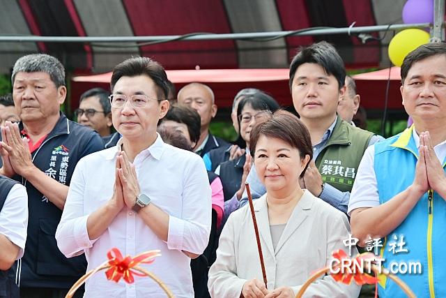 盧秀燕拚交棒　喊江啟臣明年當市長