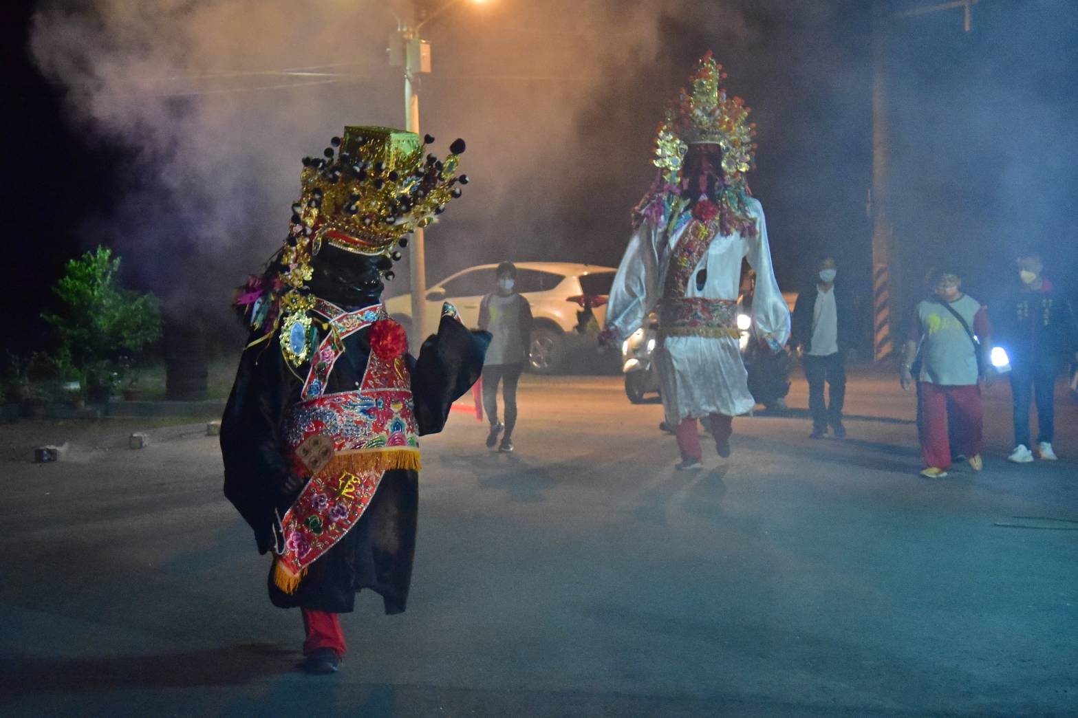 安平開台天后宮媽祖上香山湄洲晉香回鑾遶境前的八班夜巡體驗走讀活動22日登場