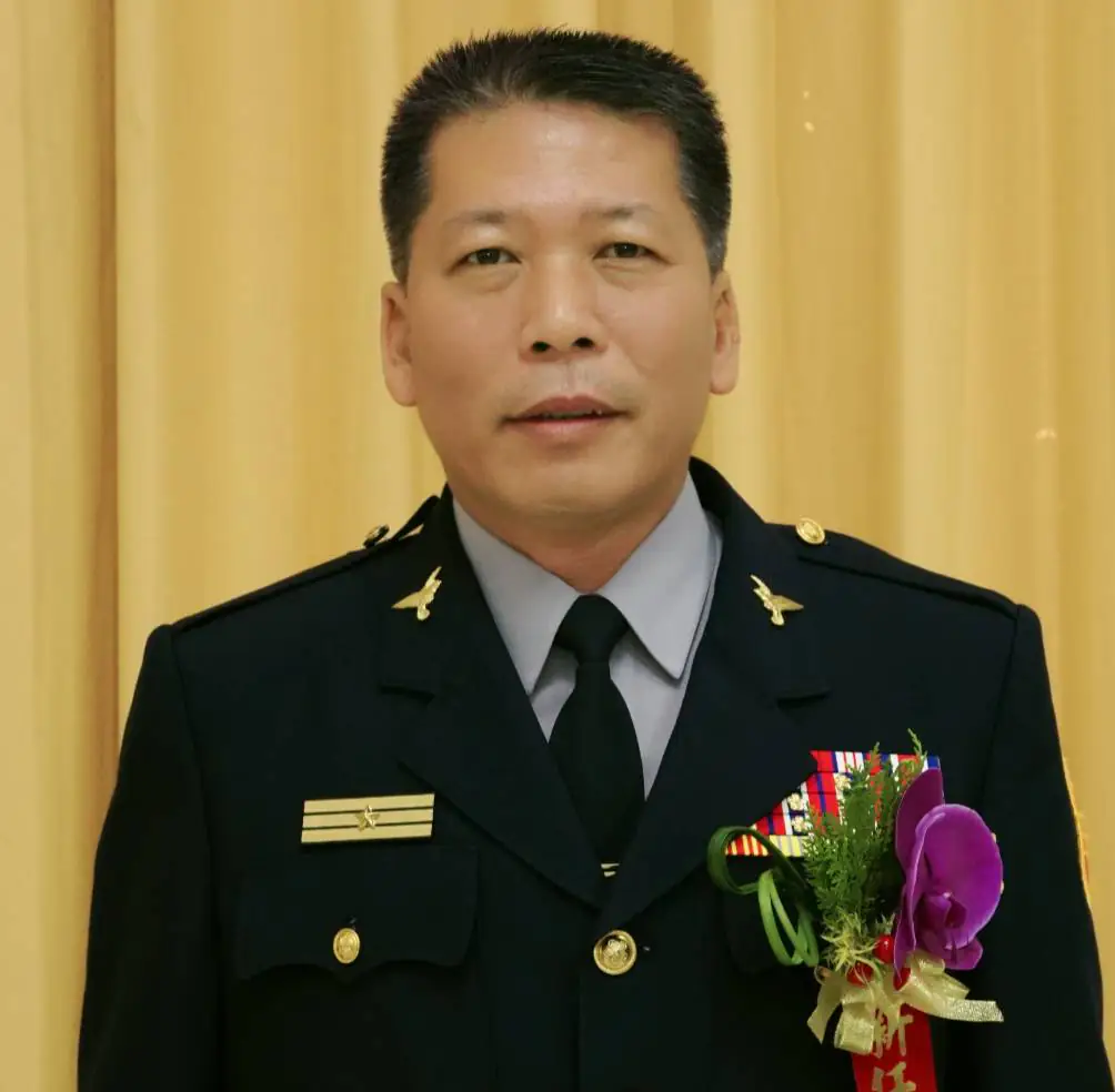 林園分局長曾順光。市警局提供