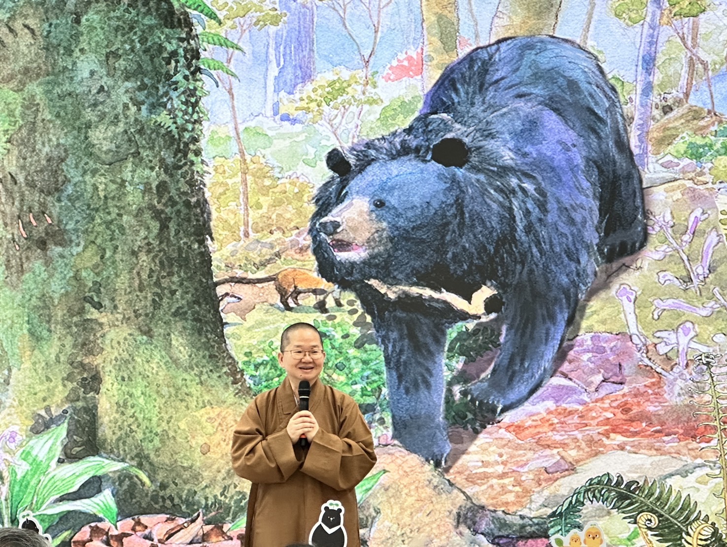 台灣黑熊走進佛館　國家公園署攜手佛光山打造臺灣生態保育教育新平台