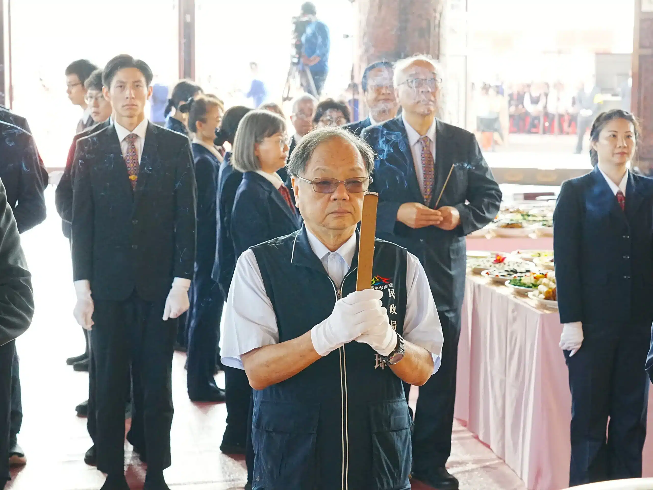 寶光崇正祭祖盛典邁入29年 　千道親齊聚霧峰 中市民政局長肯定文化傳承